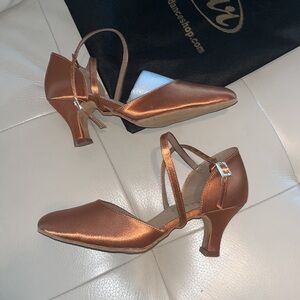 NEW Star Dance JT2 JT Thomas American Smooth Ballroom Shoes 2-in heel US 6.5